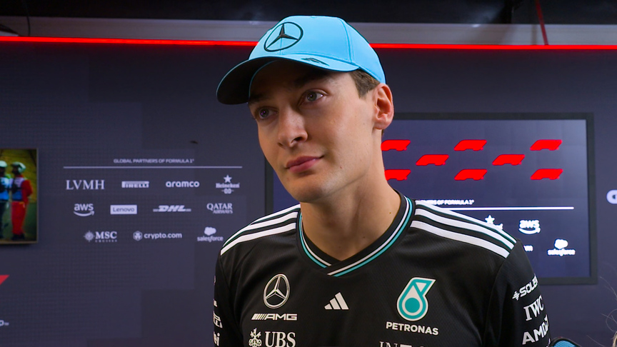 Russell admits he’s ‘struggled this whole weekend with pace’ after sealing P4 in Sao Paulo