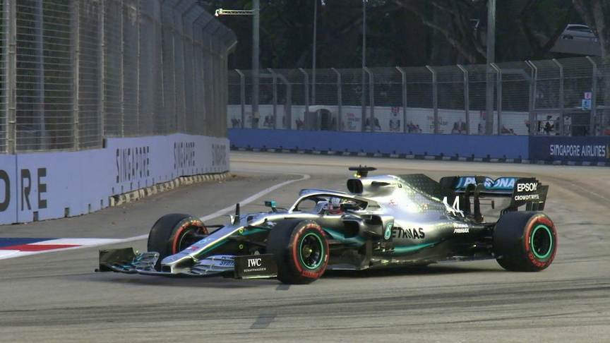 FP3: A low-speed pirouette for Hamilton on fresh tyres