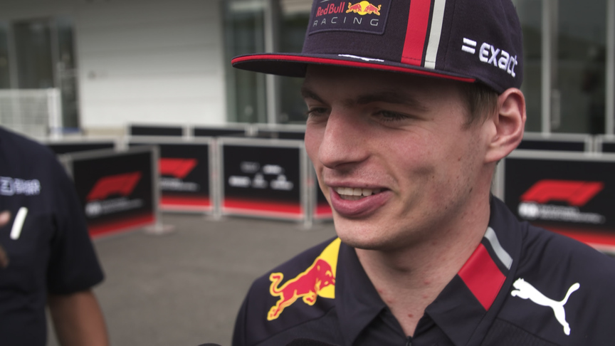 Max Verstappen: 'We've been competitive over here'
