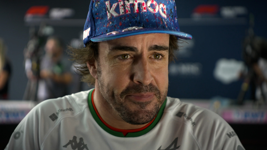 Alonso frustrated after another failure: ’I felt fast today but once again car 14 stops’