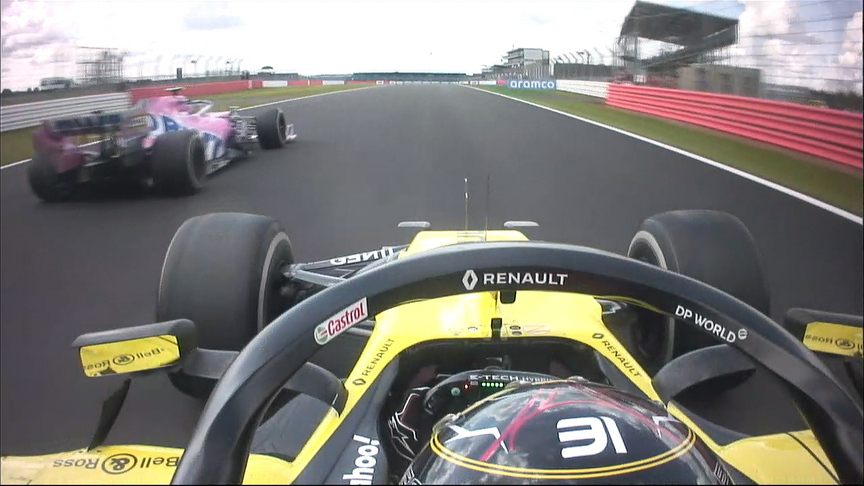 Great Britain 2020: Ocon passes Stroll at Brooklands