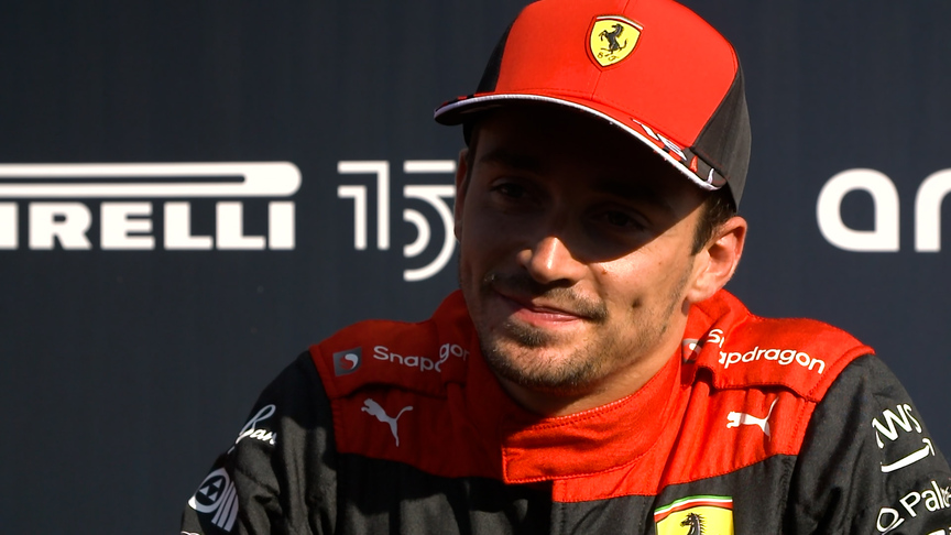 Charles Leclerc ready to 'put Max under pressure' from P2 on the grid at Zandvoort