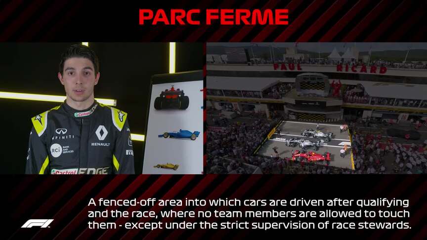 F1 Drivers Explain F1: What is parc ferme? 
