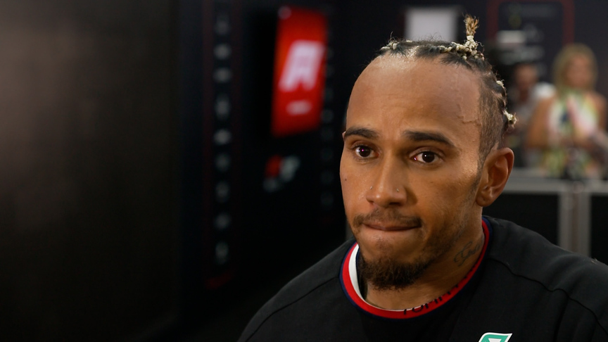 Hamilton full of praise for ‘faultless’ Mercedes team for strategy that saw him take a podium in Singapore