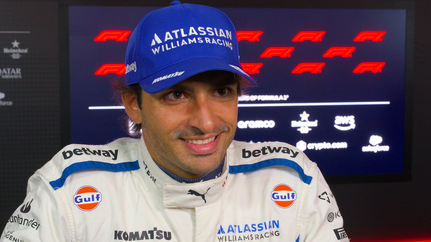 Whole Williams team ‘need to be very proud’ of P2 in Baku qualifying – Sainz