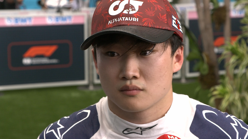 Yuki Tsunoda: Happy with 'good comeback' after indifferent pace in FP3