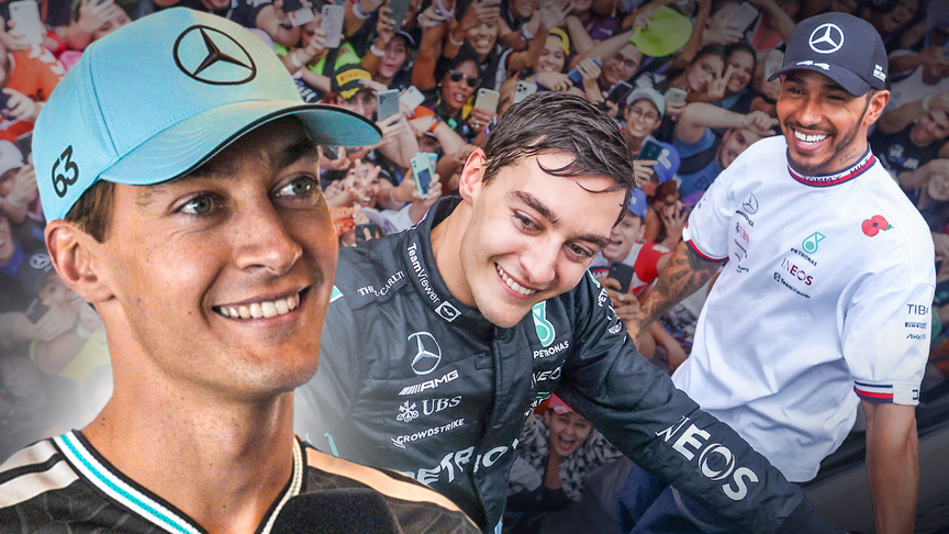 George Russell reflects on 100 races with Mercedes
