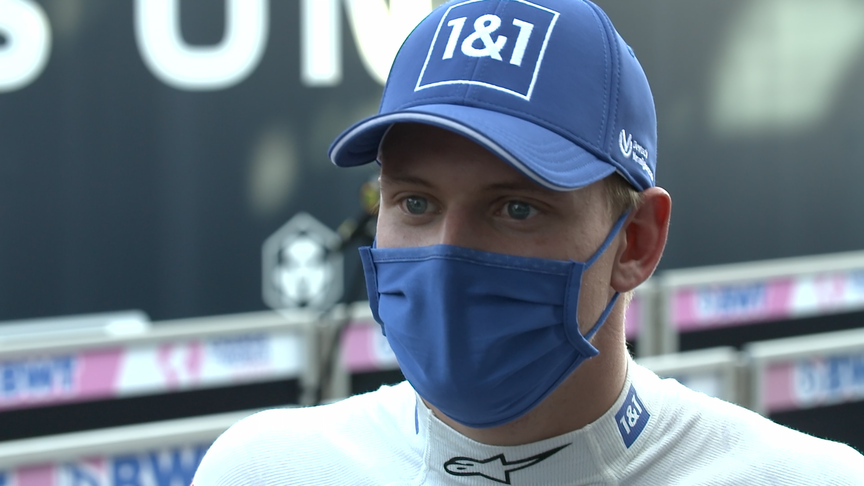 Mick Schumacher reflects on a 'very busy' race start at Italian GP