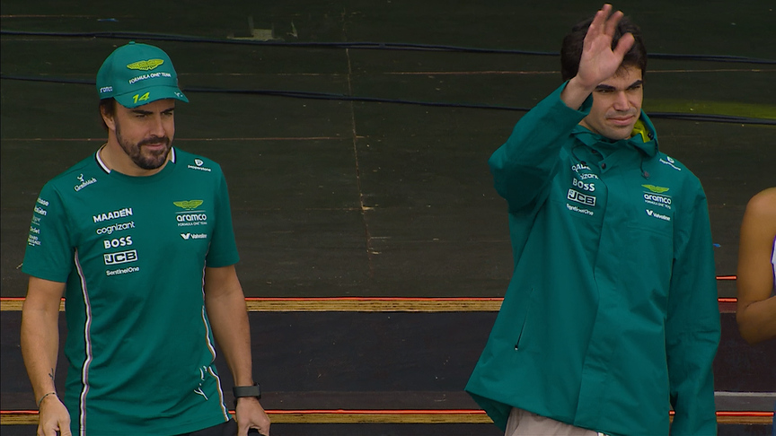 2025 Sao Paulo GP: Alonso and Stroll take on Brazil fans at table football