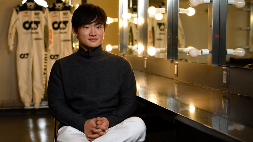 Yuki Tsunoda feels 'in control' ahead of third season with AlphaTauri