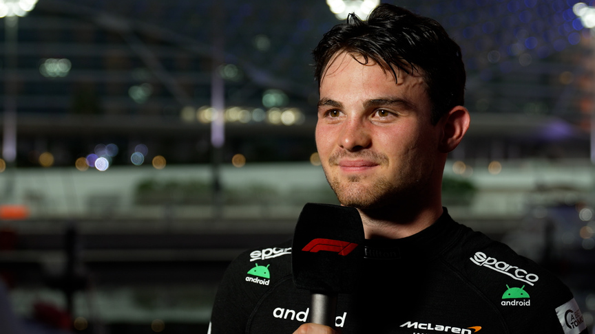 Pato O'Ward's 'mind blown' after 'wonderful' day post-season testing with McLaren