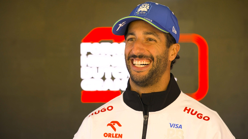 Daniel Ricciardo in 'Good place' and wants to stay at RB