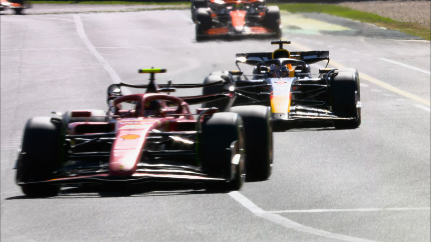 2024 Australian Grand Prix: Sainz powers past Verstappen to take the lead in Melbourne
