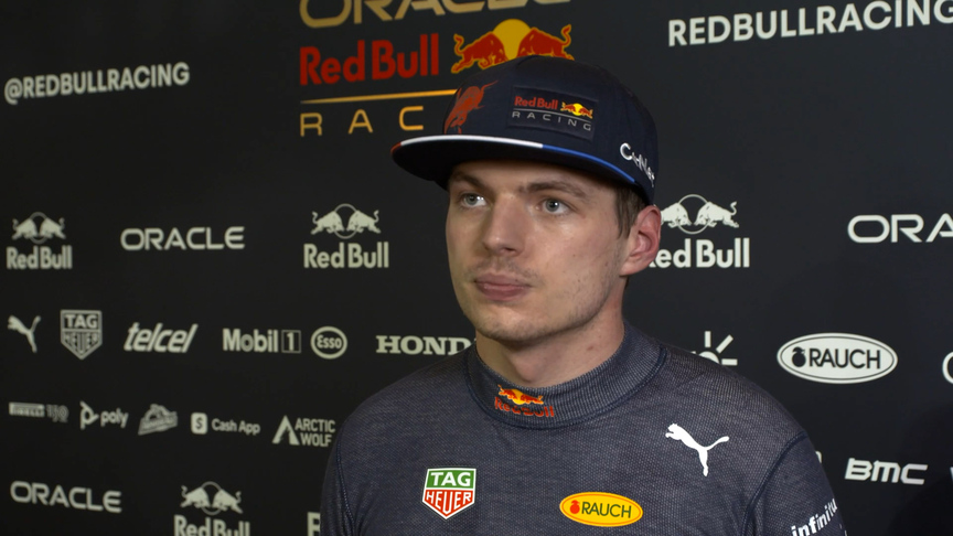 Verstappen happy with new parts after fastest Saturday lap