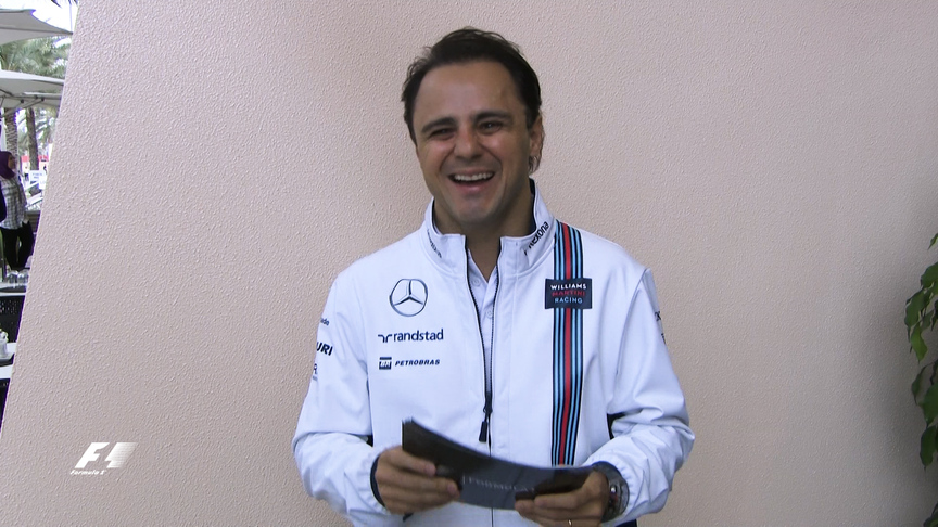 Grill the grid - Felipe Massa