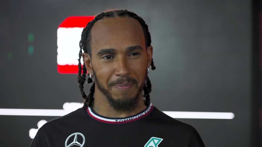 Hamilton: 'It was ridiculously roasting in our car!'