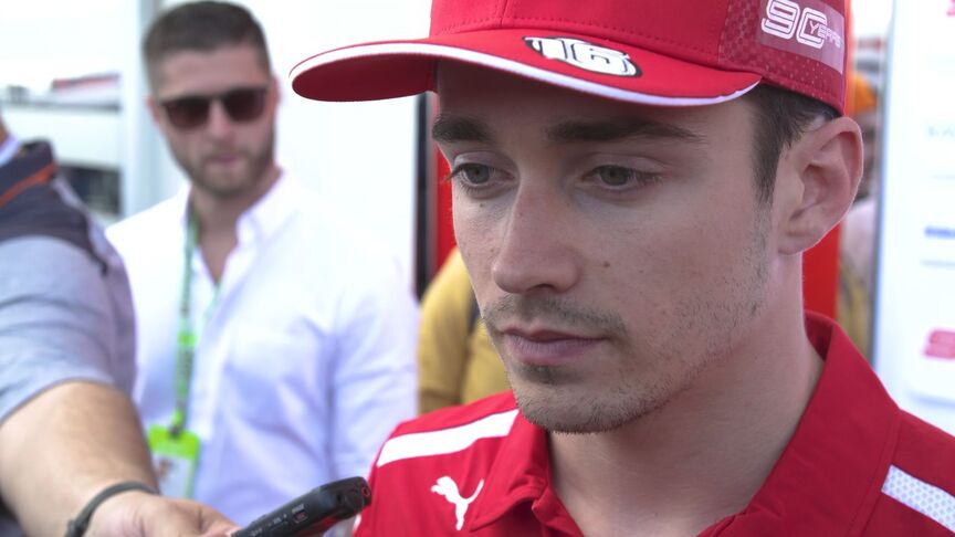 Charles Leclerc: 'It's been a positive day'