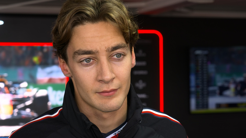 Russell talks us through heartbreaking DNF at his home race