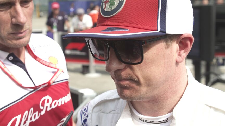 Kimi Raikkonen: It's been difficult for us with pace
