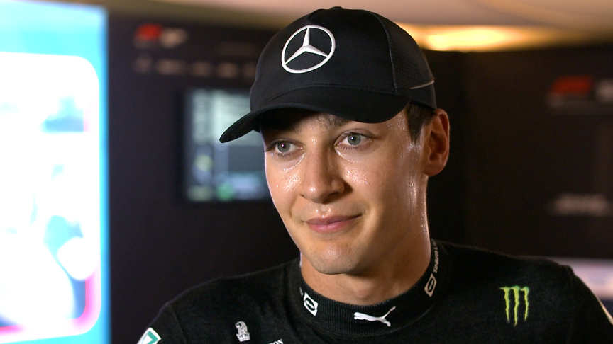 ‘We’ve got a much faster race car’ says Russell after Mercedes are beaten by Red Bull and Ferrari in qualifying