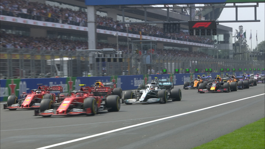 MEXICAN GP: Watch the F1 race start in Mexico City