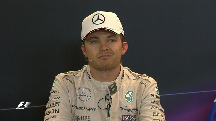 Nico Rosberg Interview nach dem Rennen in den USA