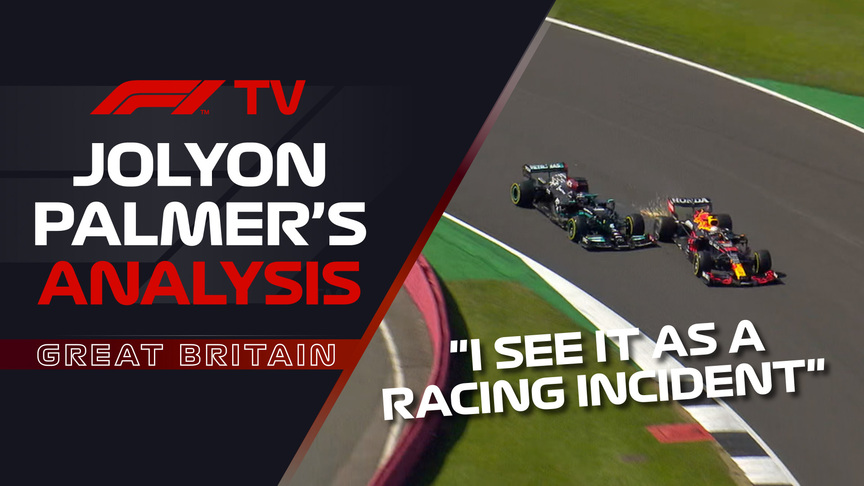 'Two unyielding drivers': Palmer on why Hamilton and Verstappen share blame for British GP crash