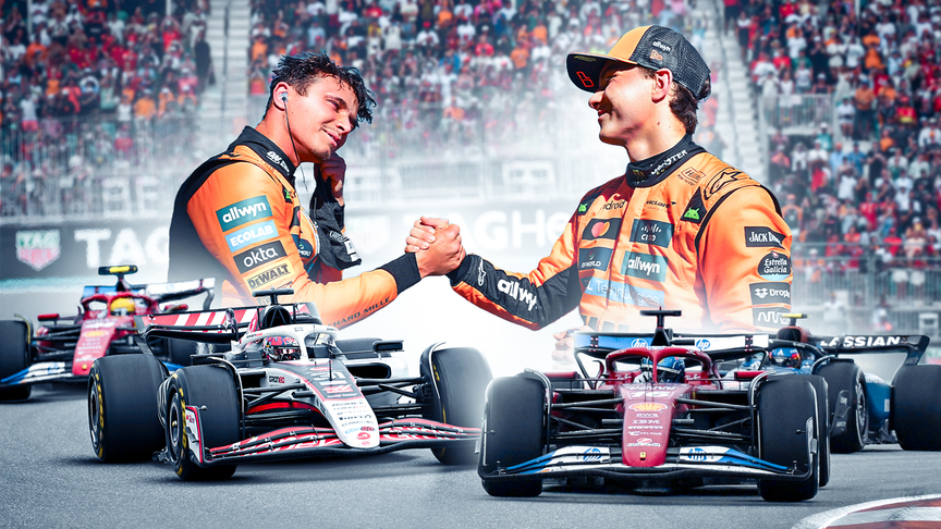 Top 10 best battles of the 2025 F1 season so far