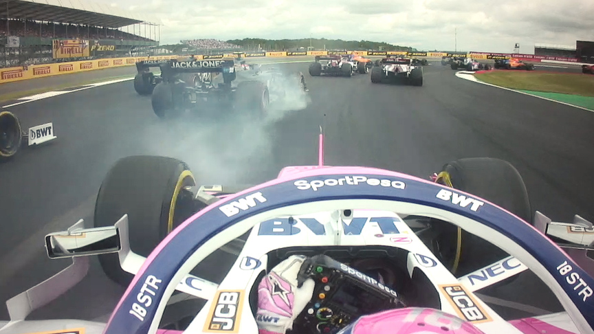 The ultimate hypercut from the start of the British Grand Prix