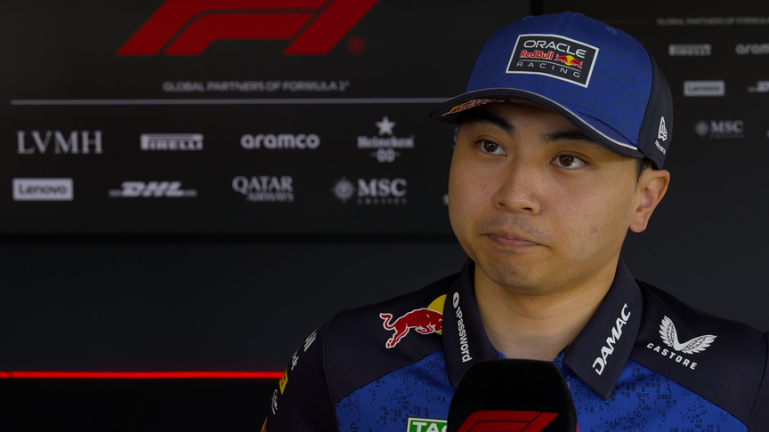 ‘A great day for me’ – Iwasa runs through his FP1 outing for Red Bull in Barcelona