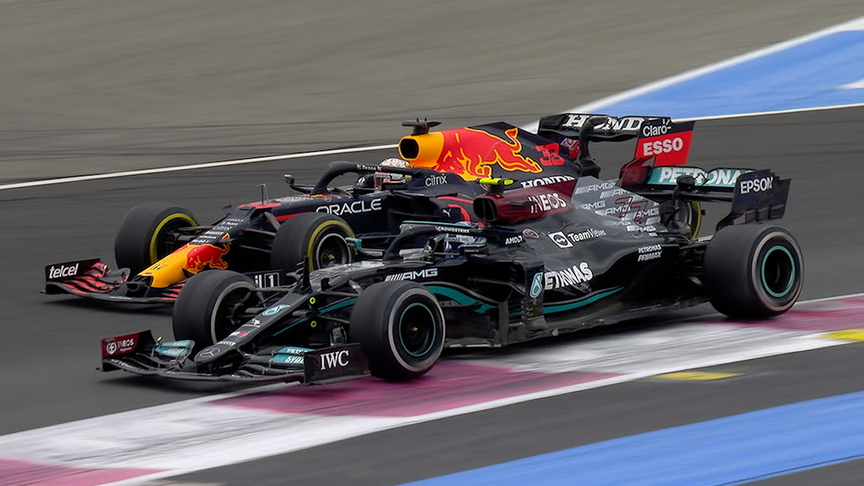 2021 French Grand Prix: Verstappen wins wheel-to-wheel battle with Bottas