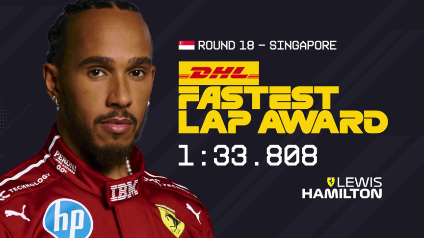 DHL Fastest Lap Award – 2025 Singapore Grand Prix