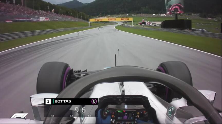 ONBOARD: Valtteri Bottas' Austria pole lap