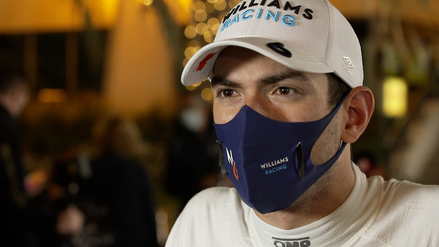 Nicholas Latifi retired after 'suspected boost leak'