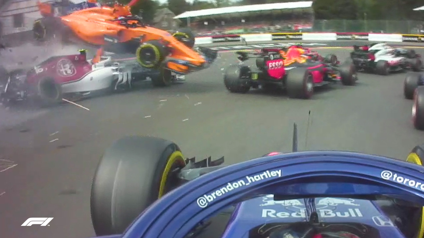 HALO: Drivers hail cockpit safety device after Spa start crash