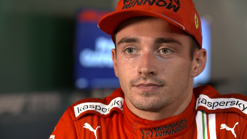 Charles Leclerc 'satisfied' with P8 and refinding pace after chassis trouble in Qatar