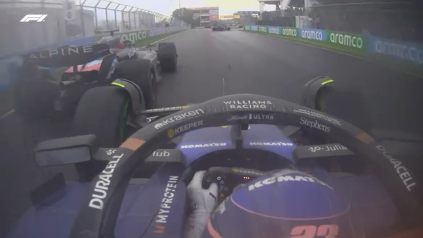 2024 Canadian Grand Prix: Albon pulls off brilliant double overtake on Ricciardo and Ocon