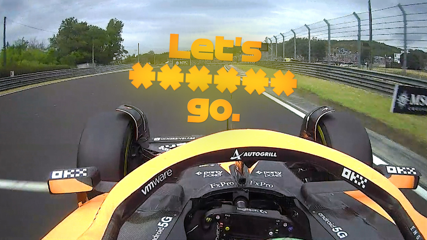 2022 Hungarian Grand Prix: Daniel Ricciardo pulls off double overtake on Alpines