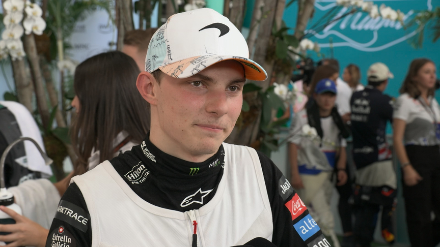 P13 Piastri left with ‘mixed emotions’ after team mate Norris wins for McLaren