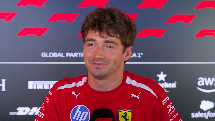 Leclerc 'looking forward to just having a clean weekend' after two DNFs on the bounce