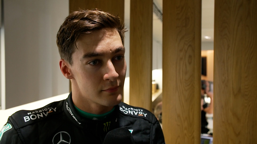 ‘Definitely not our finest Friday’ admits Russell as Mercedes struggle for pace on opening day at Silverstone