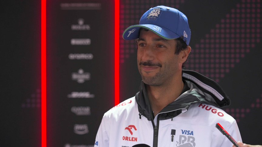 Ricciardo excited by prospect of rain at Spa on Saturday