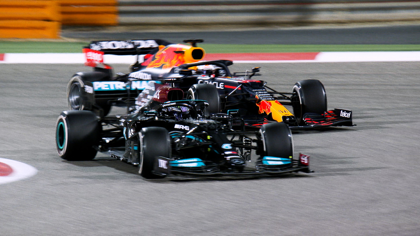 Hamilton and Verstappen's epic battle in Bahrain