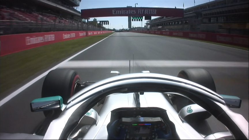 ONBOARD: Valtteri Bottas’s Spain Pirelli pole position lap