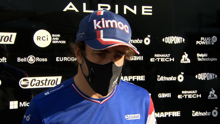 Fernando Alonso feeling happy with a good amount of laps during a 'clean Friday'