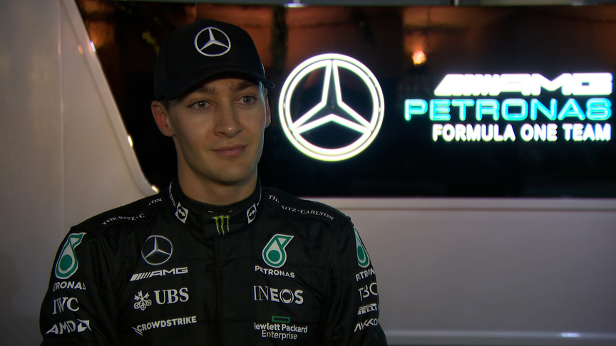 George Russell: Mercedes 'a step behind our rivals'