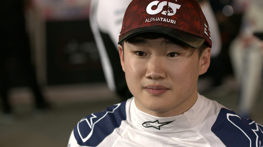 Yuki Tsunoda 'quite happy' to score points in first race of 2022 season