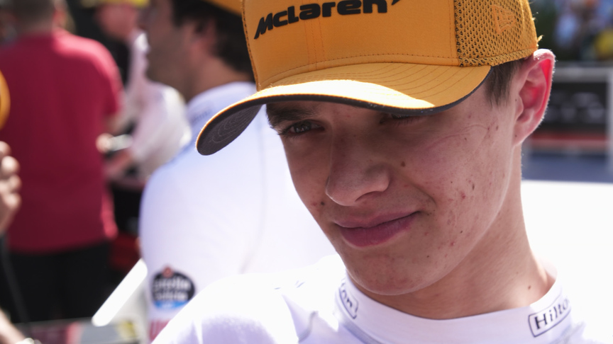 Lando Norris: I'm happy with P8