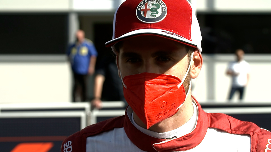 Antonio Giovinazzi felt 'wind increase' contributed to Q1 crash in Baku