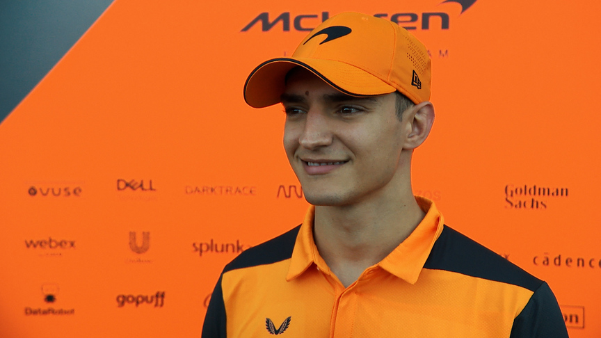 Alex Palou grateful for 'present' of driving McLaren in United States GP practice 